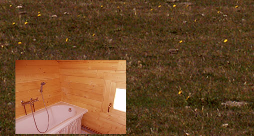 Chalet Puy-Mary - St-Flour - baignoire